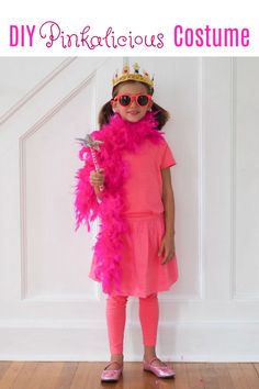 Easy Diy Book Character Costumes, Pinkalicious Costume, Diy Book Character Costumes, Book Character Costumes For Kids, Character Day At School, Girl Book Characters, Easy Book Character Costumes, Childrens Book Character Costumes, Kids Book Character Costumes