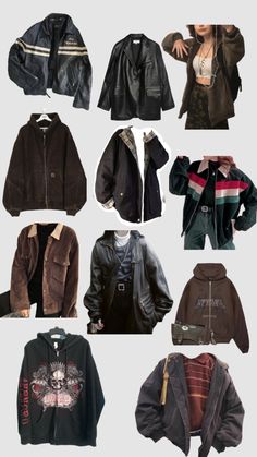 Alt Jacket Outfits, Grunge Jacket Outfit, Alt Jacket, Aesthetic Jackets, Grunge Jacket, Grunge Clothes, Outfit Grunge, Mood Clothes, Funky Outfits