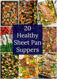 20 healthy sheet pan suppers