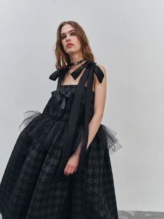 Black apron dress with ribbon braces and tulle frill, Black overall dress, Long pinafore dress by DIDRESS on Etsy Long Pinafore Dress, Black Overall Dress, Fancy Ribbon, Dress With Ribbon, Black Apron, Apron Dress, Pinafore Dress, Gathered Skirt, Black Ribbon