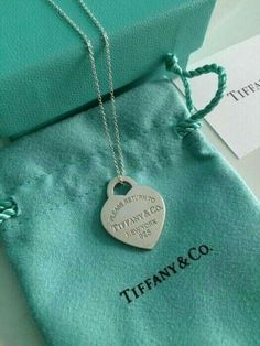 Colar Tiffany E Co, Return To Tiffany Necklace, Tiffany And Co Jewelry, Return To Tiffany, Necklace With Heart, Photo Birthday, Photo Necklace