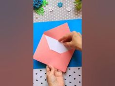 Very Easy 👍 Paper Envelope 📨 #papercraft #diy Paper Envelopes, It Works, Envelope, Paper Crafts, The Creator