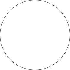 a black and white image of a circle