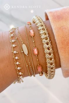 Perfect Bracelet Stack, Preppy Bracelets, Trending Bracelets, New Accessories, Nail Jewelry