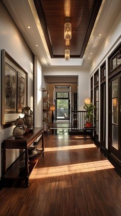 Modern Colonial Interior Design Modern Colonial Interior Design, Colonial Interior Design, Colonial Interior, Modern Colonial, 아파트 인테리어, Home Decoration Ideas, Home Building Design, Luxury Homes Dream Houses, Entry Way