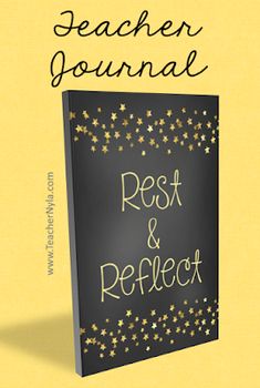 a book cover with the words love and laughter written in gold stars on black paper