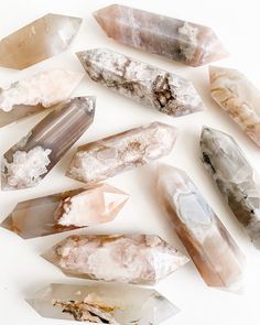 Skin Bar, New Flower, Spiritual Crystals, Pretty Rocks, Flower Agate, Crystal Magic, Chakra Meditation, Crystal Meanings