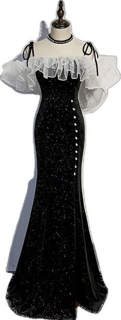 Glamorous Velvet Prom Dress, Glamorous Velvet Prom Evening Dress, Velvet Prom Evening Dress, Velvet Evening Dress For Prom, Elegant Velvet Dress For Prom Season Banquet, Elegant Velvet Dress For Banquet And Prom Season, Elegant Velvet Dress For Banquet During Prom Season, White Dress Summer Short, Winter Dance Dresses