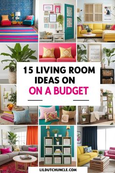 living room ideas on a budget that are easy to do and cheap for small spaces