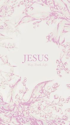 the cover to jesus's book, who truth life is written in pink ink