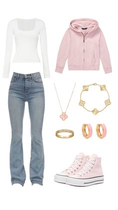 Latina Fashion Outfits, Diy Vetement, Casual Preppy Outfits, Trendy Outfits For Teens, Cute Lazy Day Outfits, Casual School Outfits, Cute Outfits For School, Cute Preppy Outfits