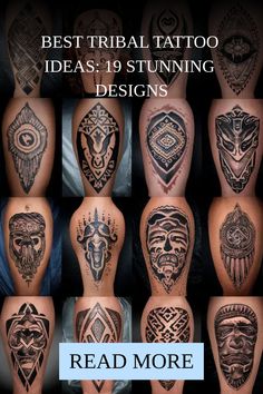 Best Tribal Tattoo Ideas: 19 Stunning Designs African Tattoo Ideas For Men, African Tattoo Ideas