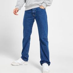 Levi's Mens 501 Original Fit Jeans -Regular Through The Thigh -Straight Leg -Sits At Your Waist -Button Fly -100% Cotton -New With Tag (Nwt) -Men Us Size W32 L34 -Please See Photos For Measurements Taken With A Measuring Tape -From A Smoke-Free, Pet-Friendly Home. -Flat Lay Item Is The Exact Item You Will Receive. -Please Feel Free To Message With Any Questions. Be Sure To Follow Us As We Will Be Posting More Items Often And Will Offer Discounts When You Bundle. Committed To Sustainability, We Proudly Use Recycled Packaging Sourced From Past Shipments, Donations, And Repurposed Materials. Thank You For Supporting Our Planet-Friendly Practices. Ships From Vancouver, Britis Industrial Workwear, Levis Straight Leg Jeans, Levis 550 Jeans, Denim Workwear, Premium Denim Jeans, Denim Wear, Vintage Levis Jeans, Levi’s Jeans, Mens Straight Jeans