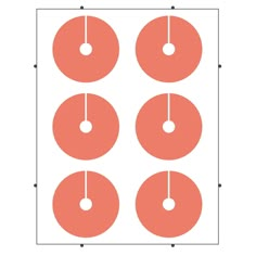 four circles are shown in the same square, with one circle at the top and two on