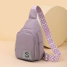 Shipping: Worldwide Express Shipping AvailableDelivery time: 7-15Days Fast ShippingReturns: Fast refund, 100% Money Back Guarantee. Fanny Pack Fashion, Banana Bag, Leather Waist Bag, Purple Bag, Crossbody Bags For Travel, Leather Sling Bag, Waist Pouch, Cross Bag, Women Bags Fashion