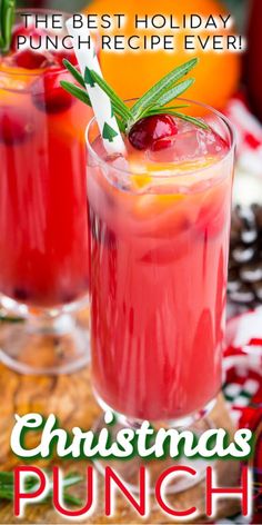 the best holiday punch recipe ever