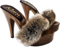 Fur Heels, Dr Shoes, Funky Shoes, Girly Shoes, Shoe Inspo, Aesthetic Shoes, Swag Shoes, Leather Clogs