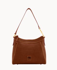 Understated Luxury, Travel Collection, Dooney And Bourke, Dooney & Bourke, Leather Hobo, Embossed Logo, Wide Straps, Shop Home, A Signature