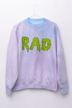 jacket rad sweater sweatshirt pastel radical tumblr hipster lime green Phoenix Mandala, Green Samurai, Tumblr Hipster, 일본 패션, Blue Sweatshirt, Cute Tshirts, Pastel Goth, Grunge Fashion, Sweater Weather