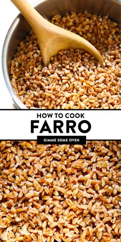 how to cook faro rice in a pot