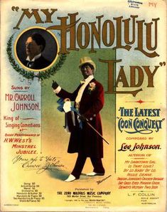 an old movie poster with a man in a top hat and coat holding a cane