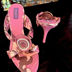 Authentic Emilio Pucci Sandals. Never Worn. Size 51/2 Emilio Pucci Shoes, Freya Core, Messy Closet, Nigerian Lace Styles Dress, Nigerian Lace Styles, Pretty Heels, Archive Fashion, Lace Styles, Chic Shoes