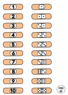 the numbers and dices are arranged on top of each other in order to make it easier