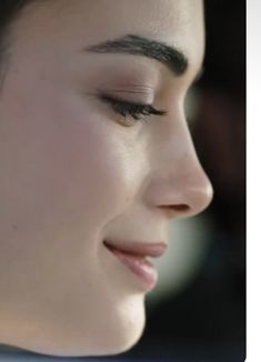 Pretty Nose Shape Front View, Straight Small Nose, Soft Jawline Women, Soft Jawline Aesthetic, Button Nose Front View, Straight Nose Side Profile, Nose Job Front View, Perfect Nose Front View