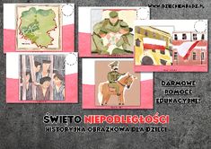 an image of some people and pictures on a black background with text that says switto niepoligliogi