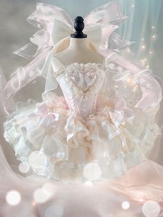 ♡ Flower Kiss ♡ - Princess Dress – Heart of Doll Angel Kiss, Angel Kisses, Y2k Outfits, Caicos Islands, Pitcairn Islands, Turks And Caicos Islands, Princess Dress, Custom Fabric, Adjustable Straps