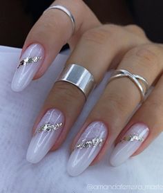 Unghie Sfumate, Wow Nails, Romantic Nails, Beige Nails, Makijaż Smokey Eye, Nail Art Designs Videos, Round Nails, Pink Acrylic Nails