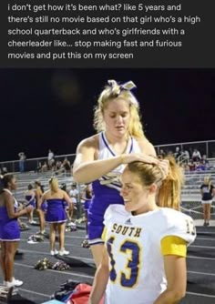 Frankie Core, City Rpg, Girl Football Player, Female Football, Florida High School, Female Football Player, Girls Football, Woman Empowerment, Gay Memes