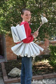 book fairy costume Book Fairy Costume, Fairy Costume Diy, Fairy Halloween, Book Fairy, Book Costumes, Homemade Books, Book Character Costumes, Fairy Halloween Costumes, Book Day Costumes