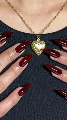 Kutek Disney, Wine Nails, Cherry Nails, Smink Inspiration, Makijaż Smokey Eye, Autumn Nails, Fire Nails, Dream Nails