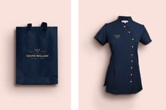 South William Clinic & Spa on Behance Beauty Salon Uniform Ideas, Branding Luxury, Salon Uniform, Classy Beauty, Beauty Uniforms, Linen Style Fashion, Spa Uniform, Salon Wear, Stylish Scrubs