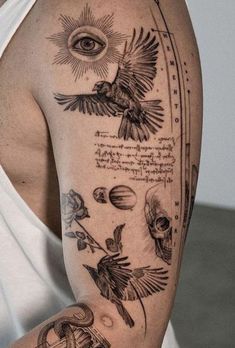 Tattoos Lsdream Tattoo, Geometric Tattoo Sleeve Designs Women, Roman Tattoos For Men, Ancient Tattoo Ideas, Roman Art Tattoo, Tattoo Ideas Roman, Unique Half Sleeve Tattoos Men, Roman Tattoo Ideas, Roman Tattoos