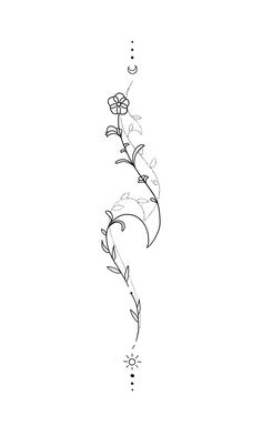 a black and white line drawing of a flower on a white background with the word love written below it