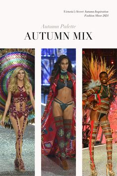 A mix of warm and earthy tones inspired by the Autumn color analysis palette Apple Body Shapes, Deep Autumn, Seasonal Color Analysis, Dark Autumn, Soft Autumn, Victoria Secret Fashion, Victoria Secret Fashion Show, Color Analysis, Season Colors