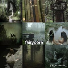 Fairies Aesthetic, Green Academia, Green Core, Beauty Drawings, Forest Core, Book Writing Inspiration, Winter Love, Fantasy Aesthetic, Vintage Poster Art