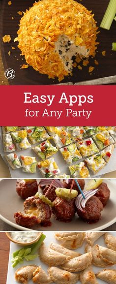 easy appetizers for any party