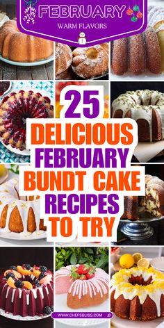 25 delicious, festive and colorful bundt cake recipes to try for the holiday