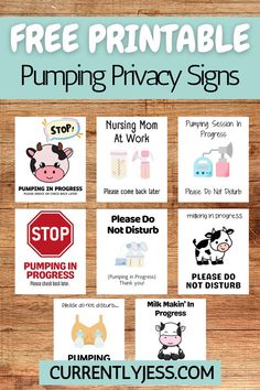 the free printable pumpkin privacy signs are perfect for kids to use in their classroom