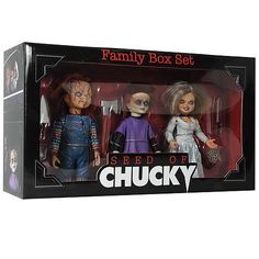 the chucky family box set includes two action figures