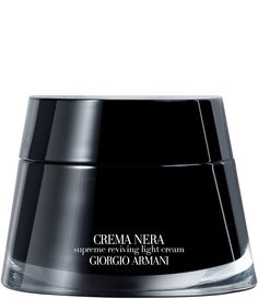 What It Is:A lightweight anti-aging moisturizer that simultaneously targets the visible signs of aging to reduce wrinkles, dullness, fine lines, and dark spots to deliver radiant skin for a younger-looking complexion.What It Does:Crema Nera contains a carefully curated mix of potent beautifying elixirs that treat all signs of aging such as loss of firmness, dark spots, dryness, lack of pure radiance and clarity& Giorgio Armani Beauty, Creme Anti Age, Fine Lines And Wrinkles, Anti Aging Face Cream, Armani Beauty, Anti Aging Moisturizer, Anti Aging Face, Skin Radiance, Cosmetic Skin Care