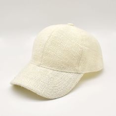 This baseball style hat model provides excellent thermal comfort in spring-summer days thanks to its natural jute fabric structure. One size fits all. It has a adjustable  velcro and is suitable for all women's head sizes. It breathes thanks to its lined fabric. Visor length: 7cm (2.75inch) It provides protection from the harmful rays of the sun. FREE SHIPPING SELECTED COUNTRIES Comfortable Adjustable Beach Hats, Curved Bill Sun Hat For Summer Beach, Summer Beach Sun Hat With Curved Bill, Spring Beach Sun Hat With Curved Bill, Comfortable Summer Hat With Curved Brim, Comfortable Summer Hats With Curved Brim, Summer Beach Hat With Curved Bill, Summer Hat With Curved Brim, Summer Beach Hats With Curved Bill