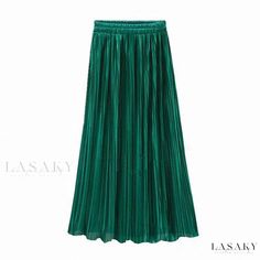 Lasaky - Delicate Wide-Leg Skirt with Relaxed Fit Long Dress Patterns, Long Wrap Dress, Wrap Around Dress, High Waist Dress, Dark Wear, Floor Length Dresses, Skirt Type, Types Of Skirts, Skirt Fashion