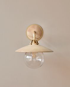 Hardwired satin brass wall sconce with decorative wooden clear maple shade and glass globe Bedroom Stuff, Wooden Shades, Baby Light, Horse Farm, Wood Lamps, House 2, Lamp Holder, Home Decor Items, Light Fixture