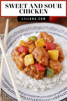 No need for take-out when you've got this yummy sweet and sour chicken recipe for simple and flavorful Chinese at home! #sweetandsourchicken #sweetandsour #chicken #chinese #chineserecipes Asian Chicken Recipes Easy, Sweet And Sour Chicken Recipe, Sour Chicken Recipe, Summer Chicken Recipes, Sweet And Sour Sauces, Asian Chicken Recipes, Sweet And Sour Chicken, Quick Stir Fry, Sweet Sour Chicken