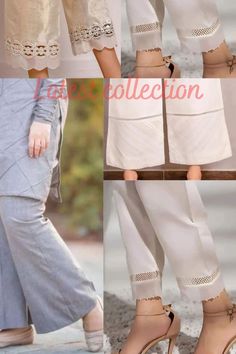 Trending Trouser Styles 2025 Lawn Trouser Design, Woman Trousers, Capri Design