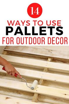 Used Pallets, Funky Junk Interiors, Outdoor Crafts, Pallet Outdoor, Free Woodworking Plans, Work Diy, Pallet Crafts